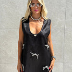 Canotta over fiocchi strass - NiMa Mobile Boutique