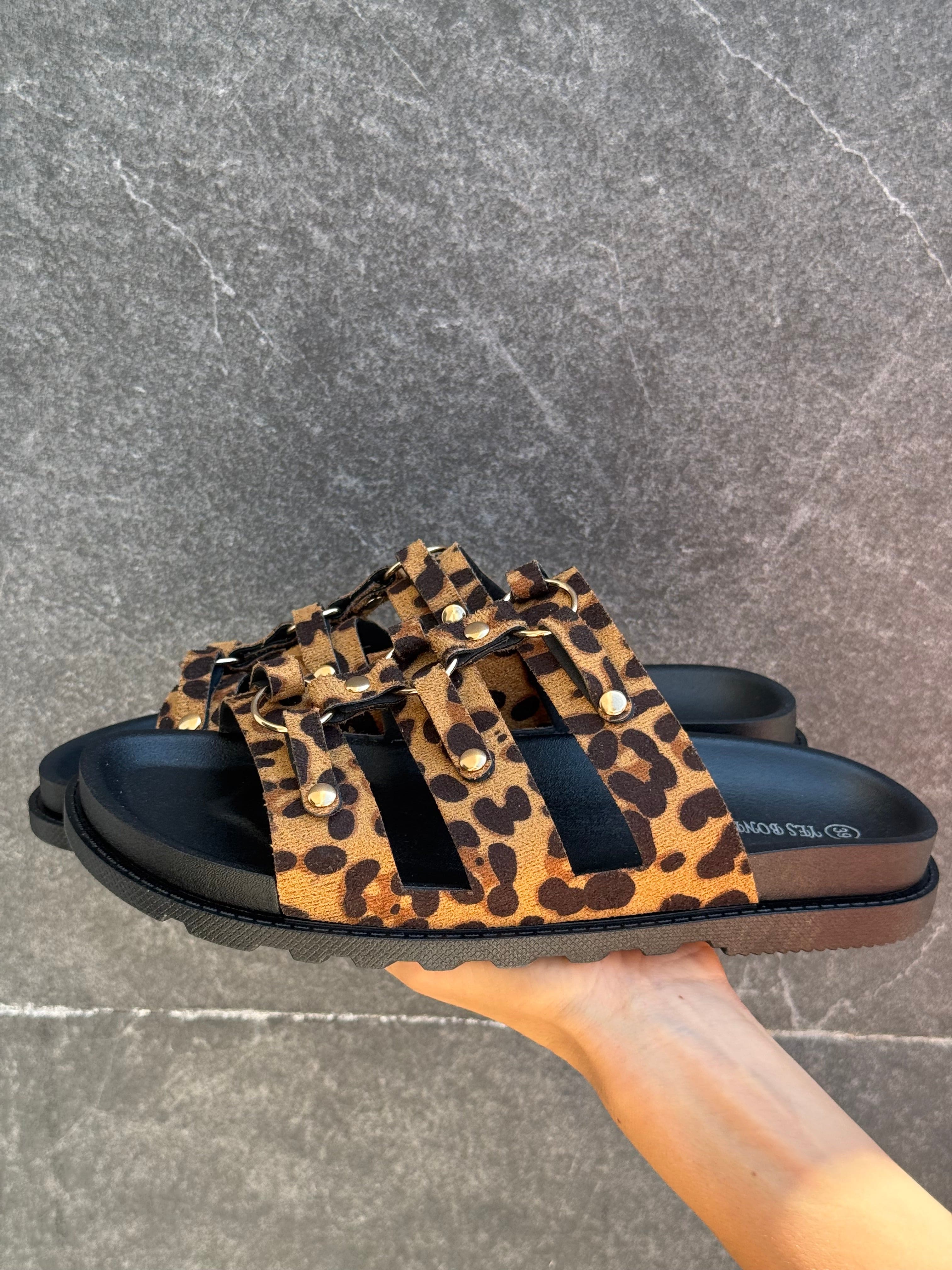 Sandalo Animalier strisce - NiMa Mobile Boutique