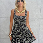 Vestito mini sangallo con fiocco sul retro - NiMa Mobile Boutique