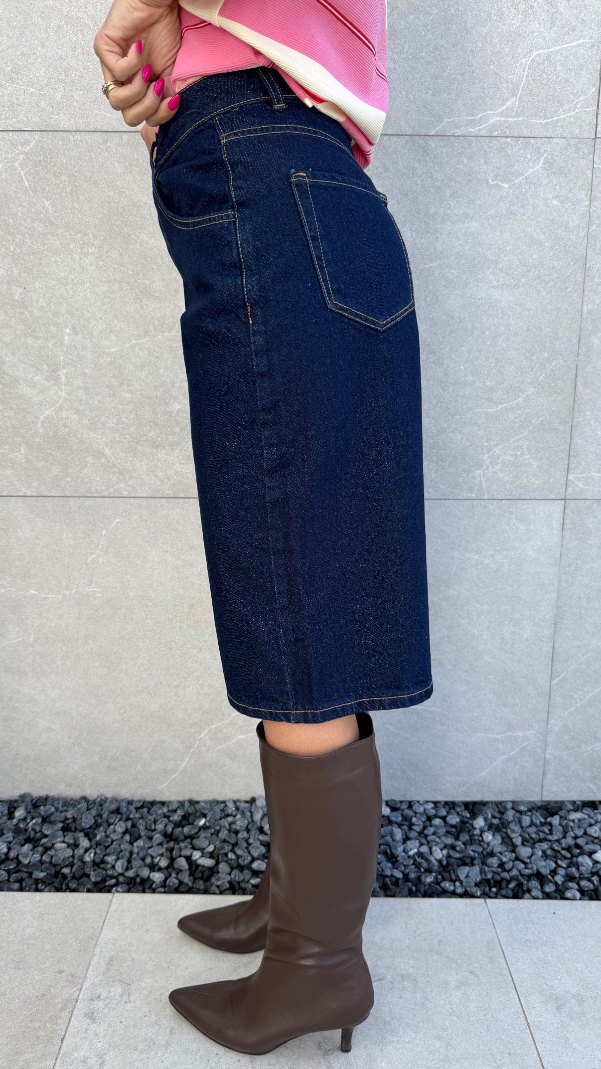 Bermuda jeans baggy Just West - NiMa Mobile Boutique