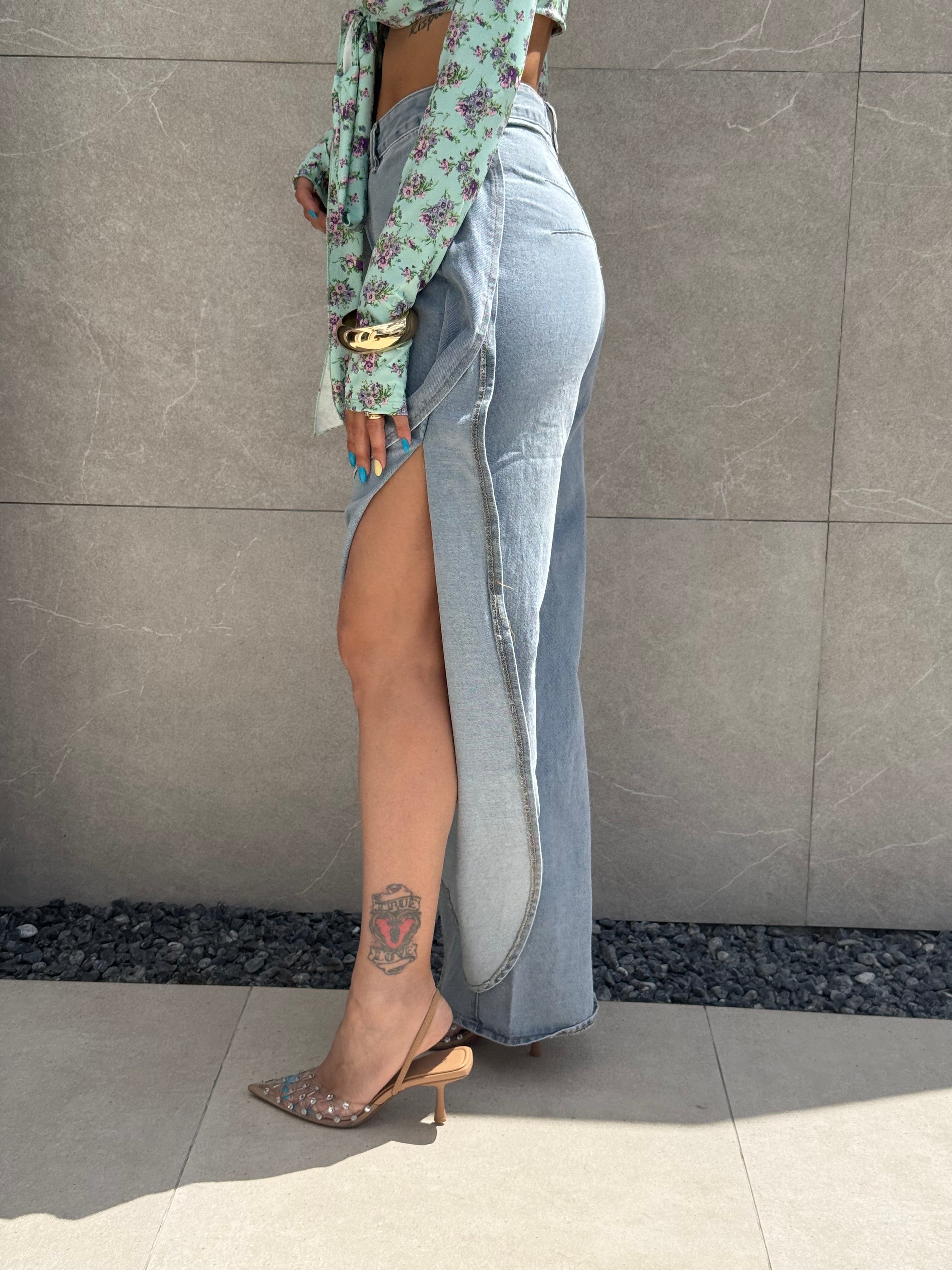 Jeans spacco laterale - NiMa Mobile Boutique