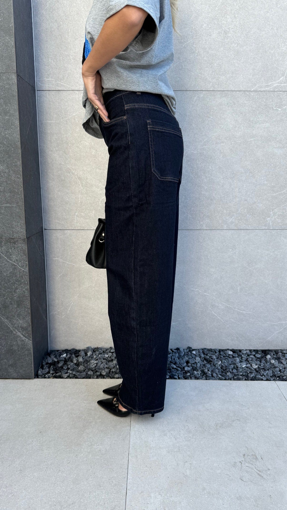 Jeans Wide Ballon blu - NiMa Mobile Boutique