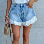 Short Denim volant - NiMa Mobile Boutique