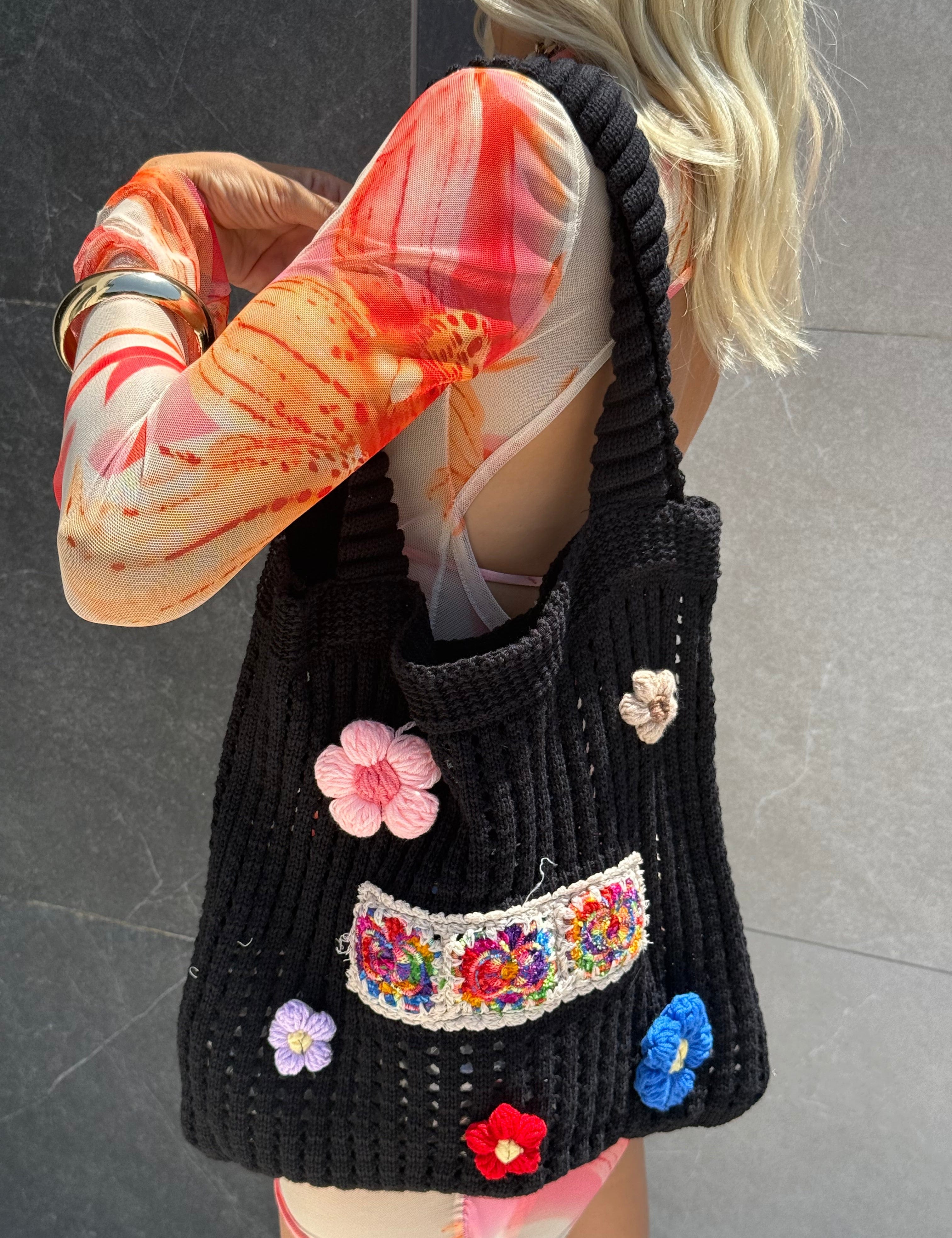 Bag mare fiorellini - NiMa Mobile Boutique