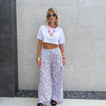 Pantalone comfy ciliegie - NiMa Mobile Boutique