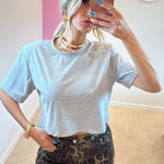 T-shirt crop spalline - NiMa Mobile Boutique