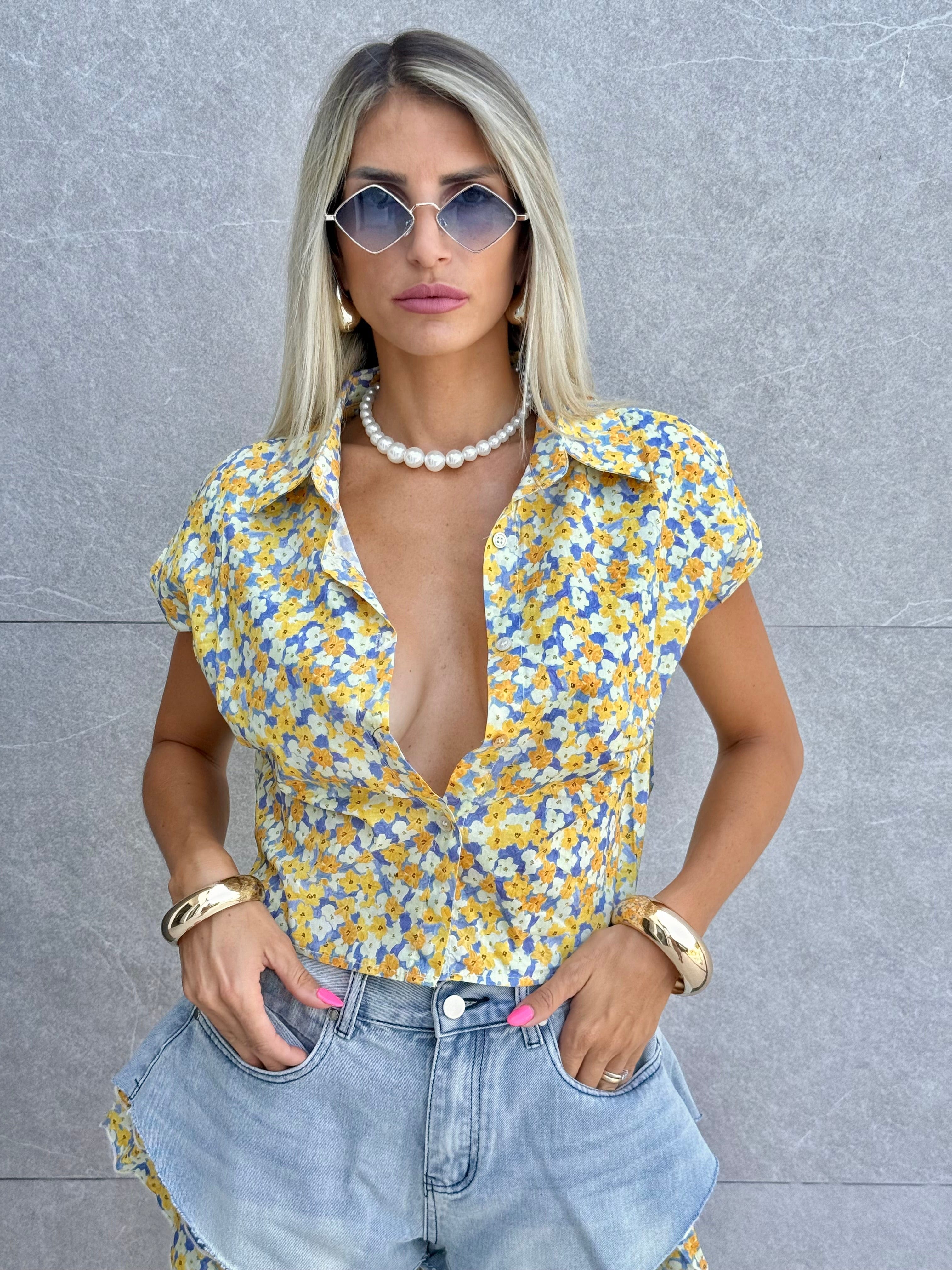 Camicetta flower - NiMa Mobile Boutique