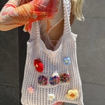 Bag mare fiorellini - NiMa Mobile Boutique