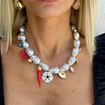 Collana perle peperoncino - NiMa Mobile Boutique