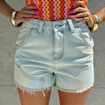 Short denim chiaro Manosque - NiMa Mobile Boutique