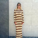 Vestito lungo lurex zig zag - NiMa Mobile Boutique