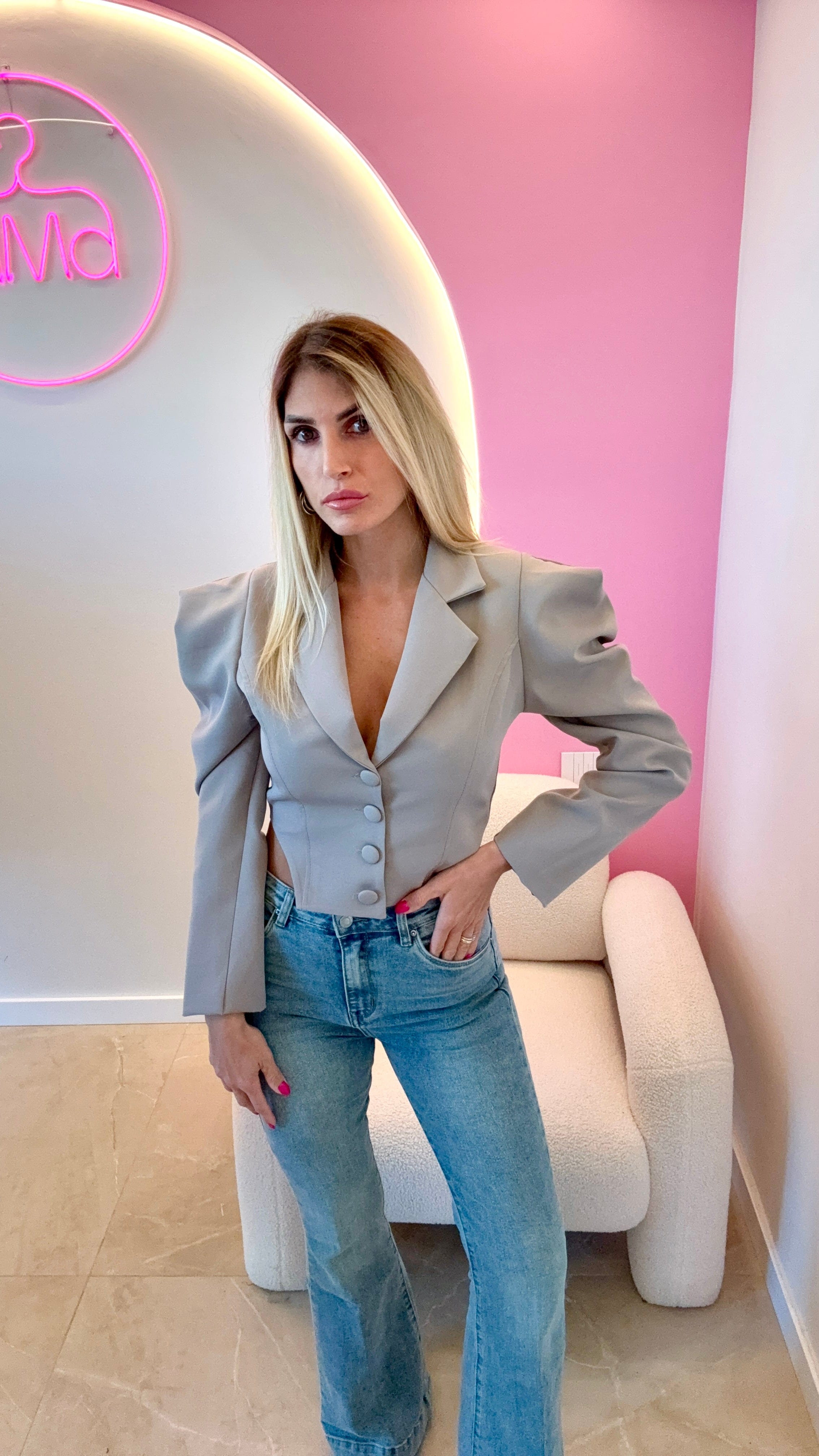 Jeans zampa sabbiato - NiMa Mobile Boutique