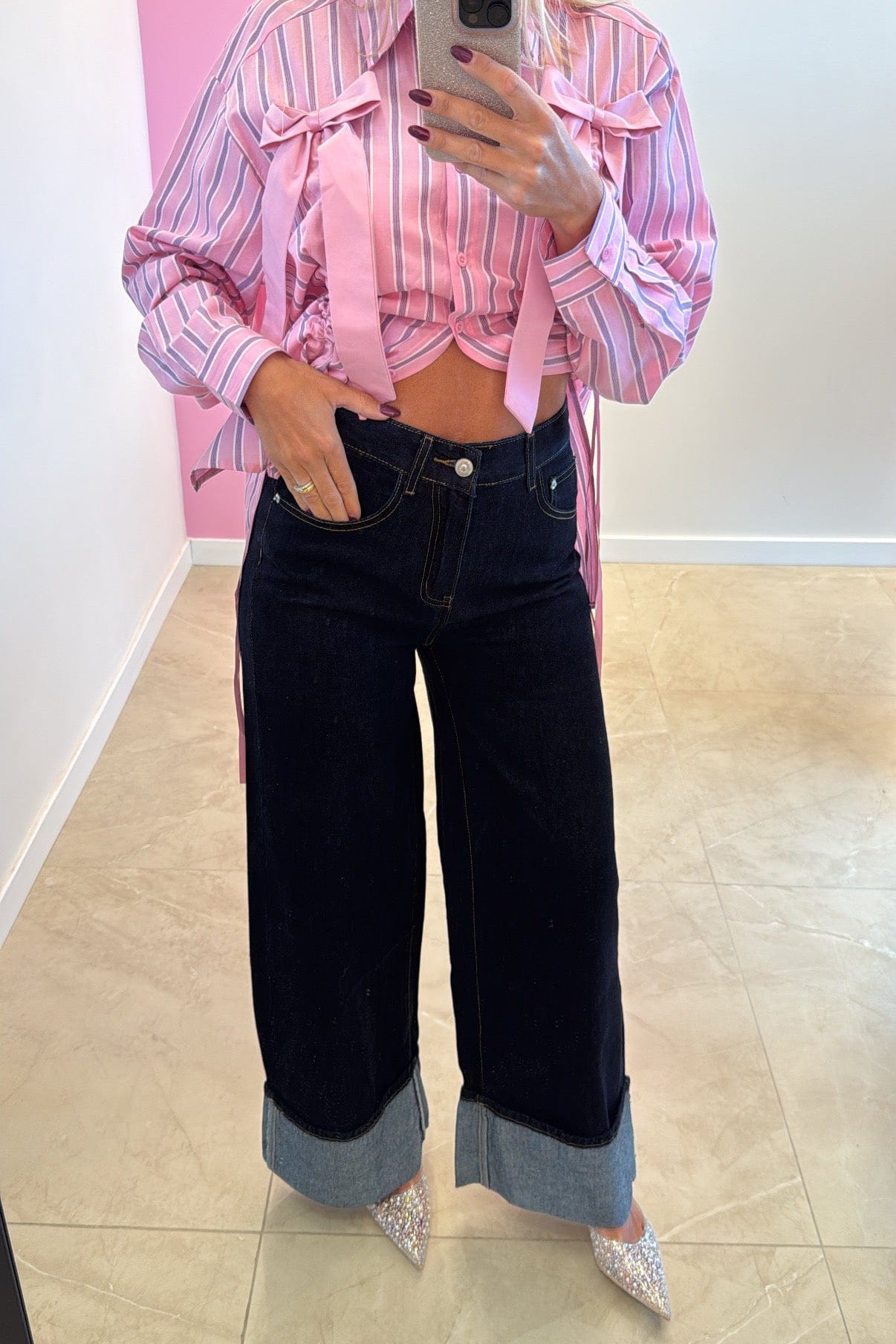 Jeans piegone scuro - NiMa Mobile Boutique