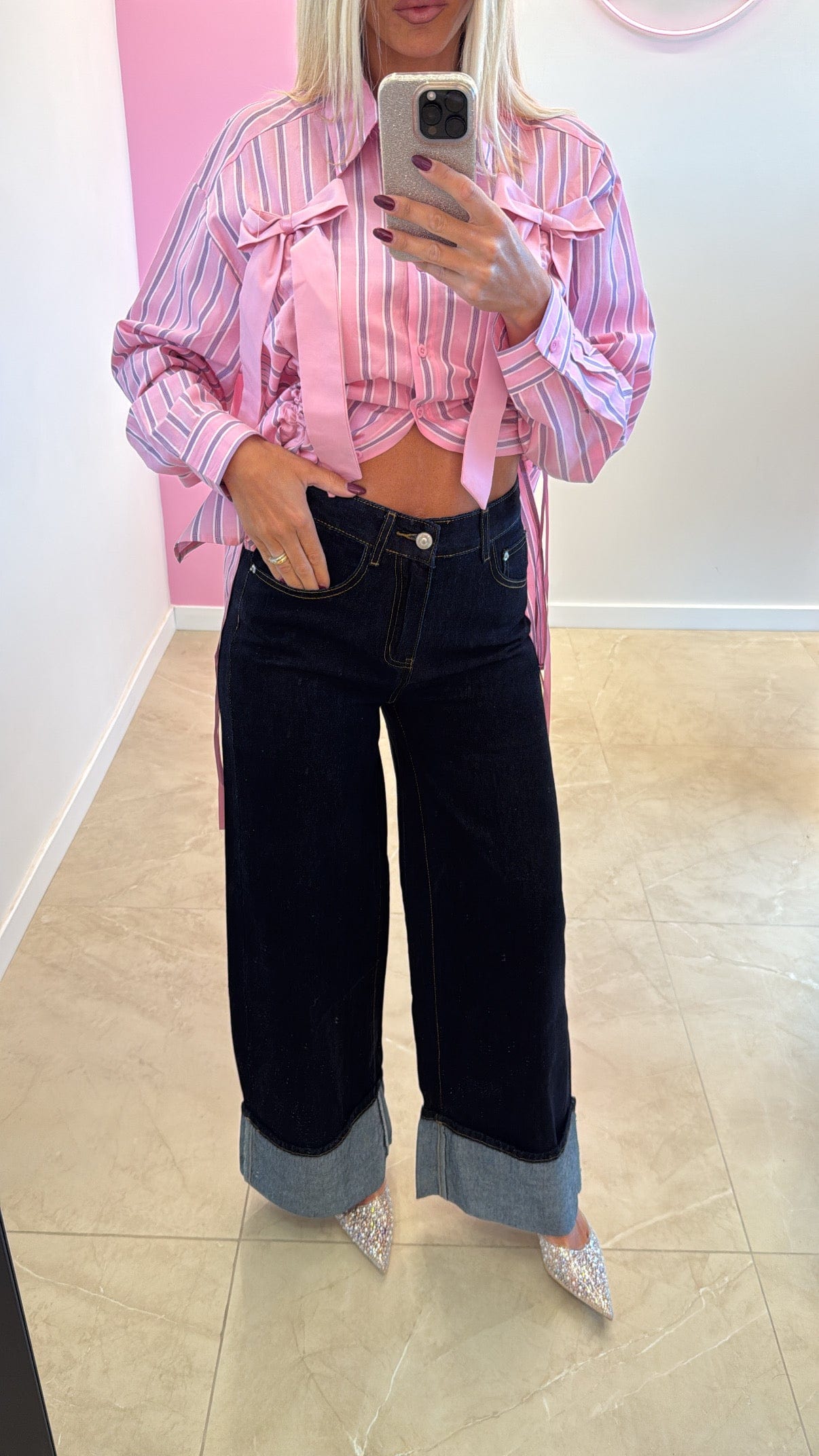 Jeans piegone scuro - NiMa Mobile Boutique