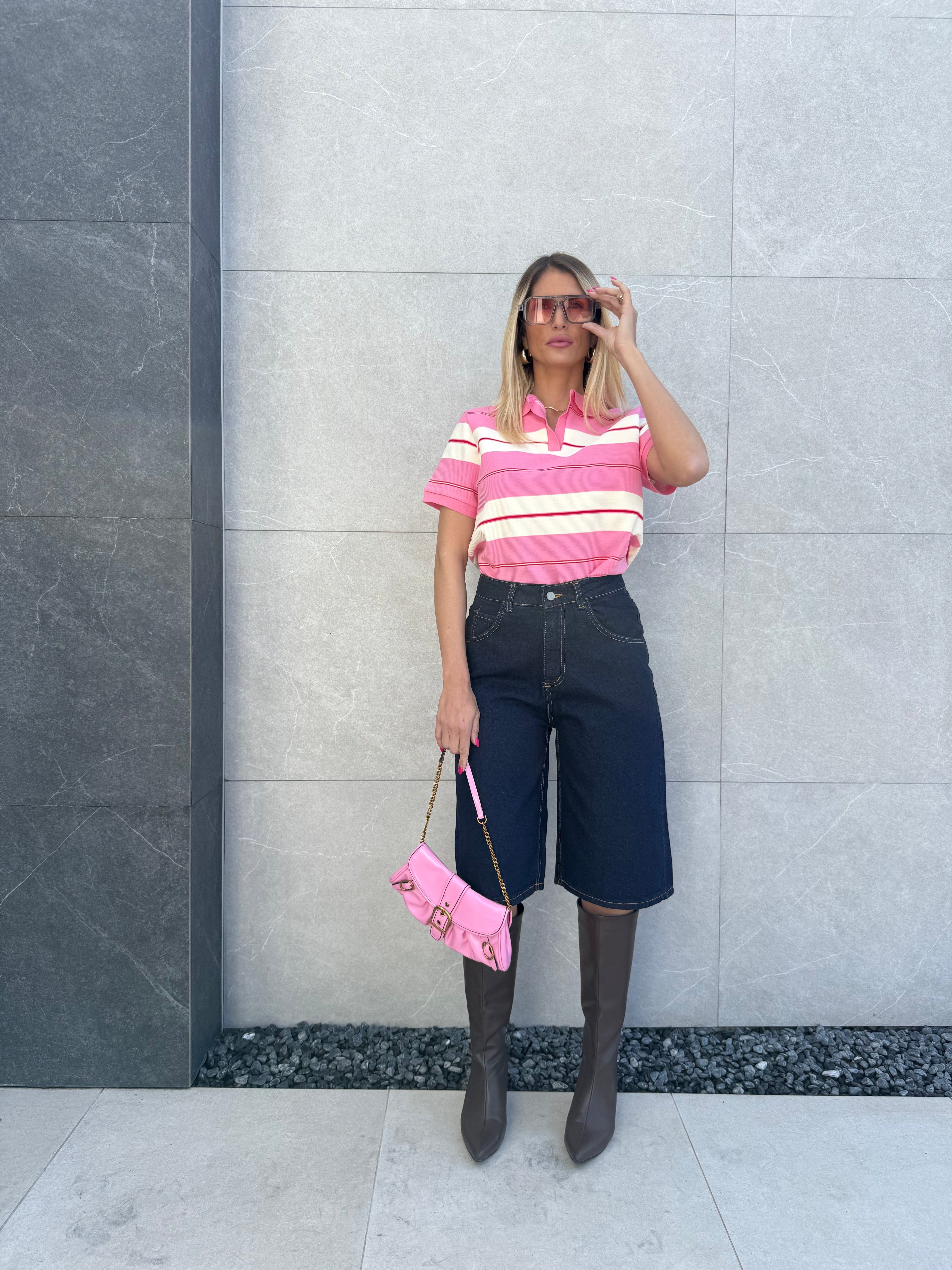 Bermuda jeans baggy Just West - NiMa Mobile Boutique
