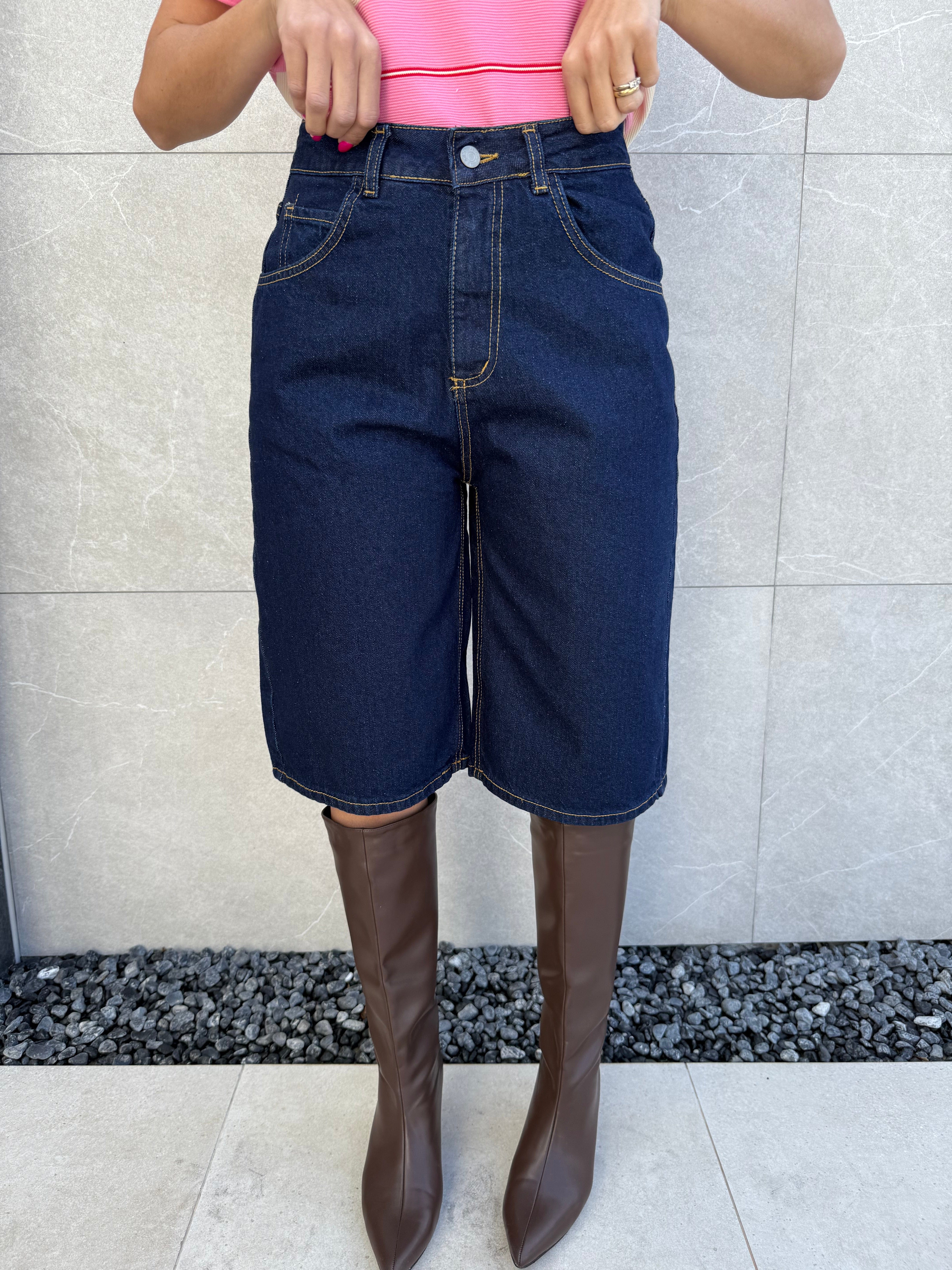 Bermuda jeans baggy Just West - NiMa Mobile Boutique