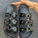 Sandalo fascia borchiette - NiMa Mobile Boutique