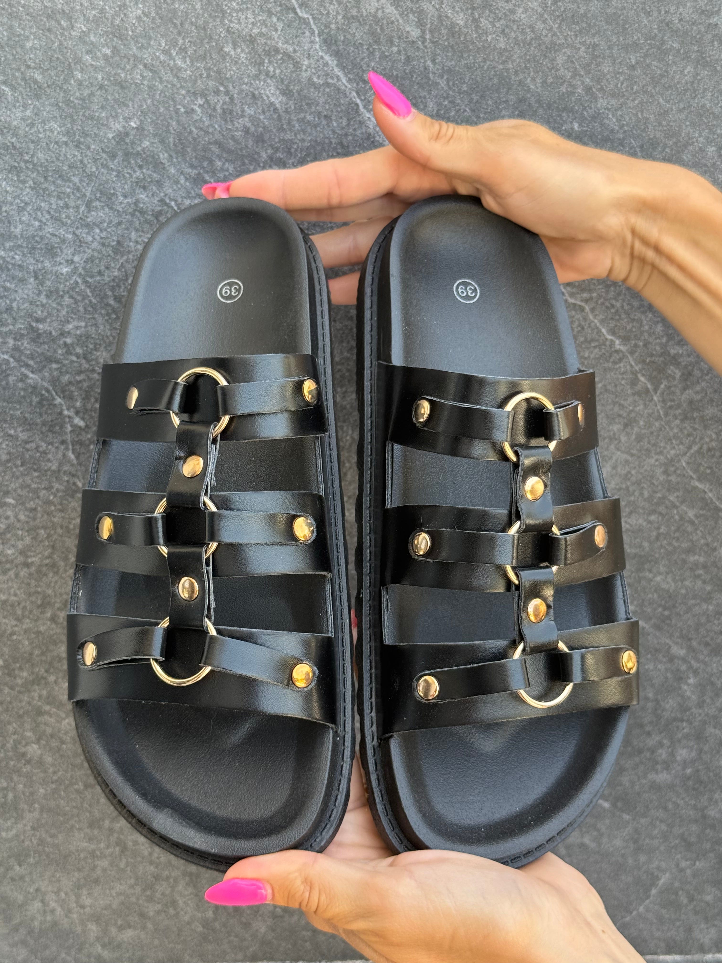 Sandalo fascia borchiette - NiMa Mobile Boutique