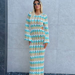 Vestito lungo lurex zig zag - NiMa Mobile Boutique